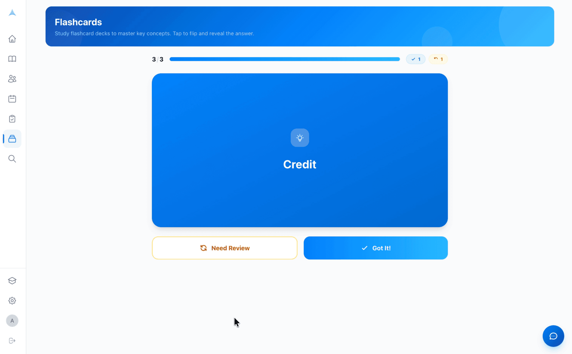 Interactive Flashcards